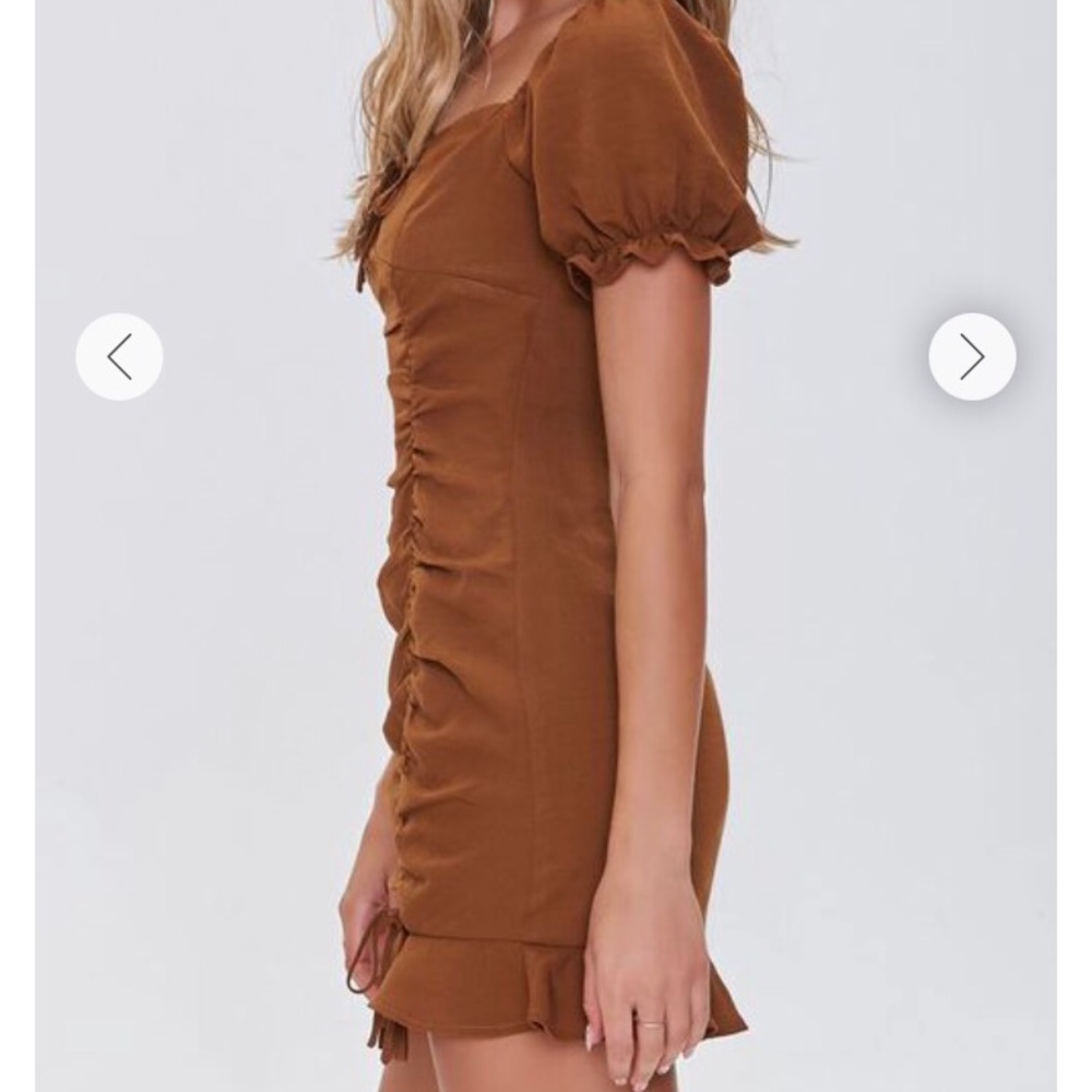 FOREVER 21 RUCHED DRESS - Picture 4 of 4